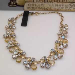 J. Crew Gold and Silver Statement Necklace